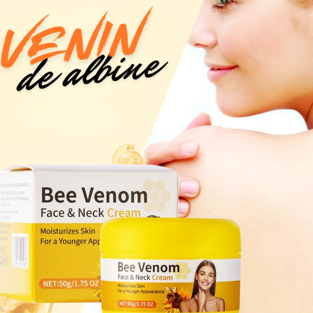 Bee venomous neck cream